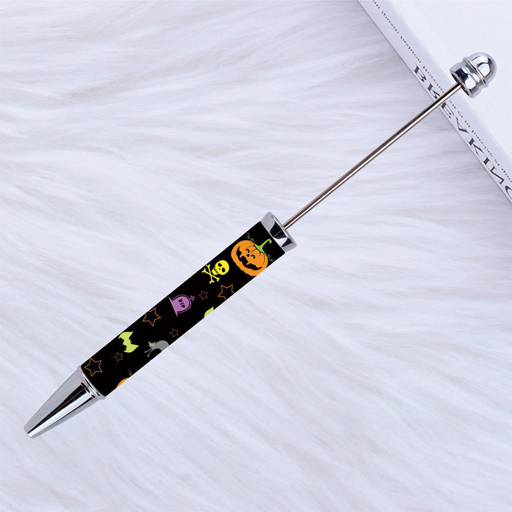 Wholesale Halloween Prints DIY Beadable Pens